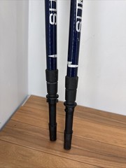 New Komperdell REI Summit Trekking Poles Hiker 1075-T6 3 Section New