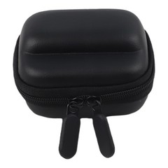 PU Leather Hard Shell Carrying Case for Insta360 Go3 Go3S Action Cameras