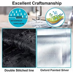 Sturdy Lightweight Pool Cover for Round Pools 4FT 6FT 8FT 10FT 12FT 15FT