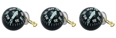 Coghlan’s Ball-Type Pin-On Compass Liquid Filled Luminous Arrow Survival(3-Pack)