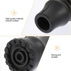Trekking Pole Tips Replacement Protectors 2Pack Rubber for Hiking 1.9X1.5X1.5in
