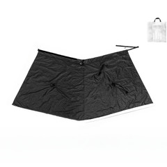Waterproof Rain Skirt Breathable Semi-Open Design for Hiking Camping Travel