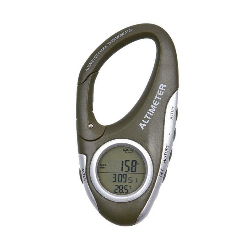 8 In 1 Digital Altimeter Barometer with Weather Forecast Thermometer Backlight