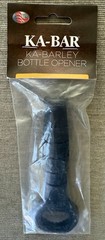 Ka-Bar Barley Bottle Opener Black One Piece Grivory Pocket Tool 9907