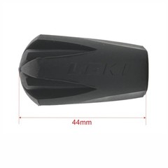 LEKI Walking Rubber Tip 44-54, Black
