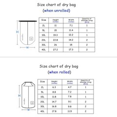 Waterproof Dry Bag Backpack Phone Pouch 40L/30L/20L/10L/5L 2L camouflage1