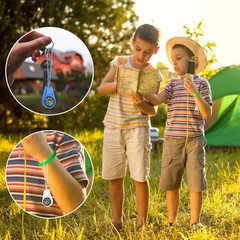 Mini Compass for Kids Keychain, Small Bulk Multi-Color Outdoor Camping 12 Pcs