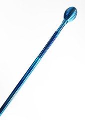 Unique Solid Titanium Walking Cane — Handcrafted