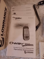 LOWRANCE iWay 100m GPS / PLEASE READ / PARTS ONLY