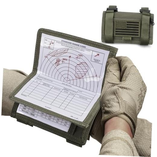 Map Case Tactical Arm Sleeve QB Wristband Map Pouch Tactical Ranger Green