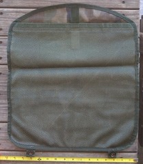 25 ea MOLLE II Pouch Lid Flap Large Ruck FIELD Pack USGI Woodland CAMO MAP