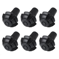 Hiking Pole Tips, Walking Stick Rubber Tips Trekking Poles 6Pcs Big – 6Pcs