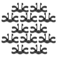 12Pcs Lightweight PVC Trekking Pole Clamps with Quick Release for Hiking and Ski