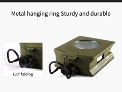 NEW Outdoor Survival Military Compass Waterproof Camping Navigation Equipment