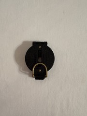Engineer Lensatic Compass Black Military Style Hiking Camping Navigation