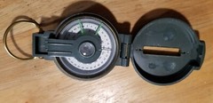 Engineer Lensatic Compass In Perfect Condition