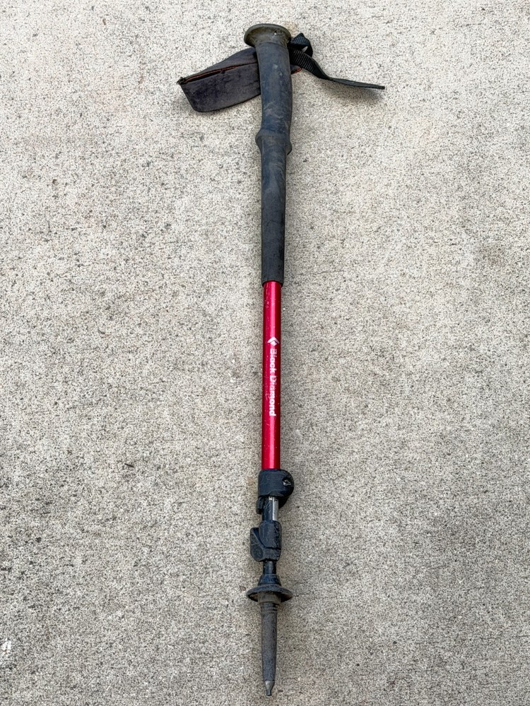 Single Pole Black Diamond Trail Left Trekking Pole 100-140CM .. 12M