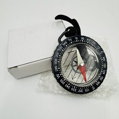 Compass Liquid Filled See-Through Capsule 2″ Graduated in 5° Increments Lanyard