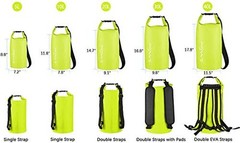 Waterproof Dry Bag Backpack Phone Pouch 40L/30L/20L/10L/5L Floating Dry Sack