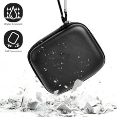 Satellite Communicator Case Compatible with Garmin InReach Black+Black Zipper