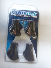 Hiking Power Trek Nordic Walking System Replacement Tips New 4 Walking Pads