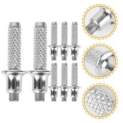 8 Pcs Tungsten Steel Tips for Walking Sticks Feet Hiking Poles Cane Replaceable
