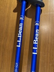Blue L.L. Bean Retractable Snow Trek Jr Hiking Stick (Pre Owned)