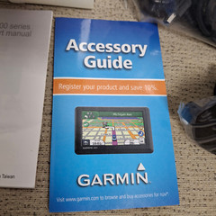 Garmin Nüvi 1450 Auto GPS – Bundle 12v Charging Cable New Suction Base/See Video
