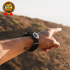 Gocompass – Micro Orienteering Wrist Compass | Watch Band or Paracord