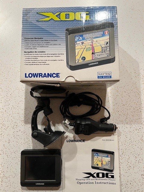 Lowrance XOG GPS Crossover Navigator