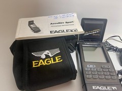 Vintage Eagle AccuNav Sport GPS w/ Case, Charger & Car Adapter – Tested