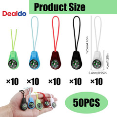 Mini Bulk Compass with Nylon Lanyard, 1 Inch Portable Direction Finder for Hikin