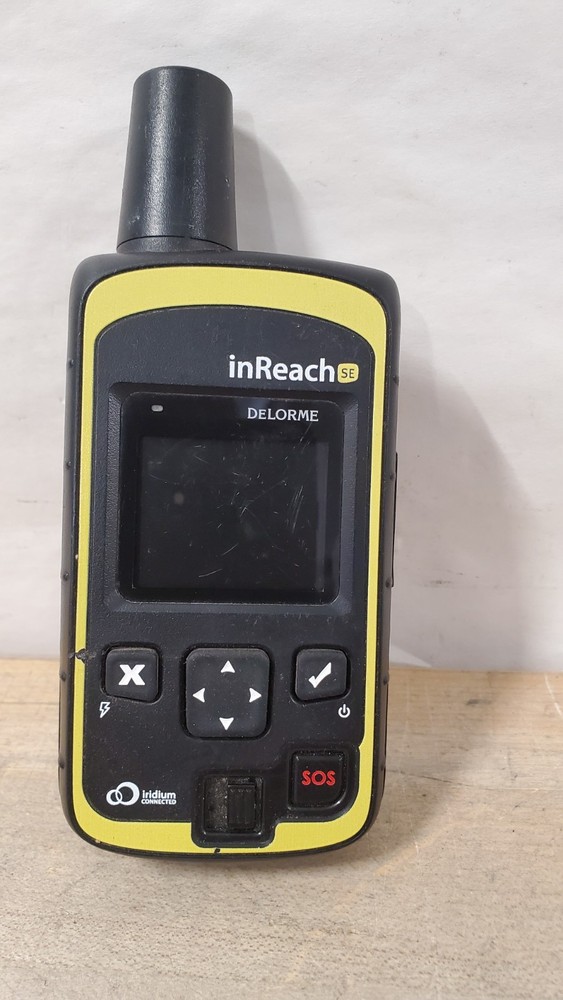 DeLorme inReach SE Satellite Communicator Model INRCH20 Handheld GPS Transmitter