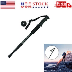 Anti-shock Walking Hiking Stick 3 Section Adjustable Retractable Trekking Pole