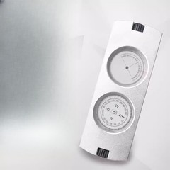 Waterproof Etched Compass Measuring Altitude/altitude Difference Grade Angles