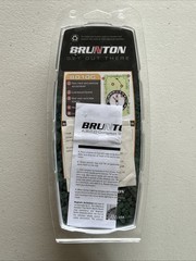 Brunton 8010G Optic Green Baseplate Map Compass Luminous Points Magnifier Tool F