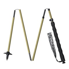 AONIJIE E4220 2PCS Carbon Fiber Trekking Poles Foldable Hiking Running