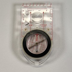 Suunto Finland M-3 Field Compass Clear Plastic Baseplate Hiking Orienteering