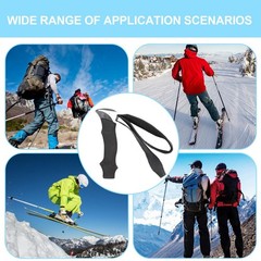 Ski Pole Grip Long Trekking Ski Pole Grips Replacement EVA Soft Handles Grips
