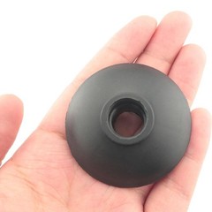 8 PCS Black Round Hiking Cane Basket Replacement Accessory Plastic Portable