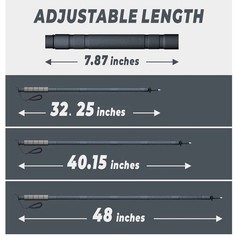 Multifunctional Tactical Trekking Pole New Open Box