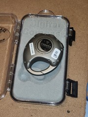 Dakota Digital Compass Alarm Clock Clip-on Luminous Dial Time, Date, Chronograph