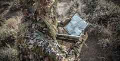 HELIKON TEX MAP CASE For Military Hiking Pouch Bag Reading Explorer Multicam