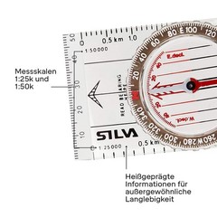 Compass Outdoor Classic Compass Small for Beginners & Kids Map Scales…