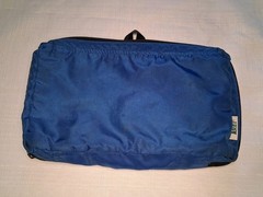 REI Blue Camping/Travel/First Aid Zipper Bag (Fair Condition)