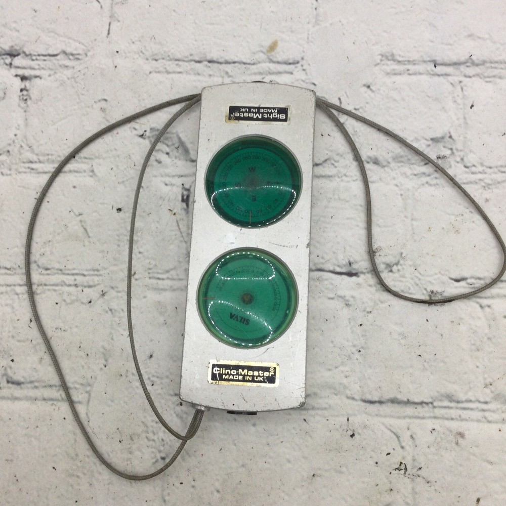 Silva Sight Master & Clino Master Combo Inclinometer Incline UK Made