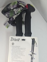 Crivit Trekking Poles Ultra Light 135cm Adjustable Aluminum Walking / Hiking NEW