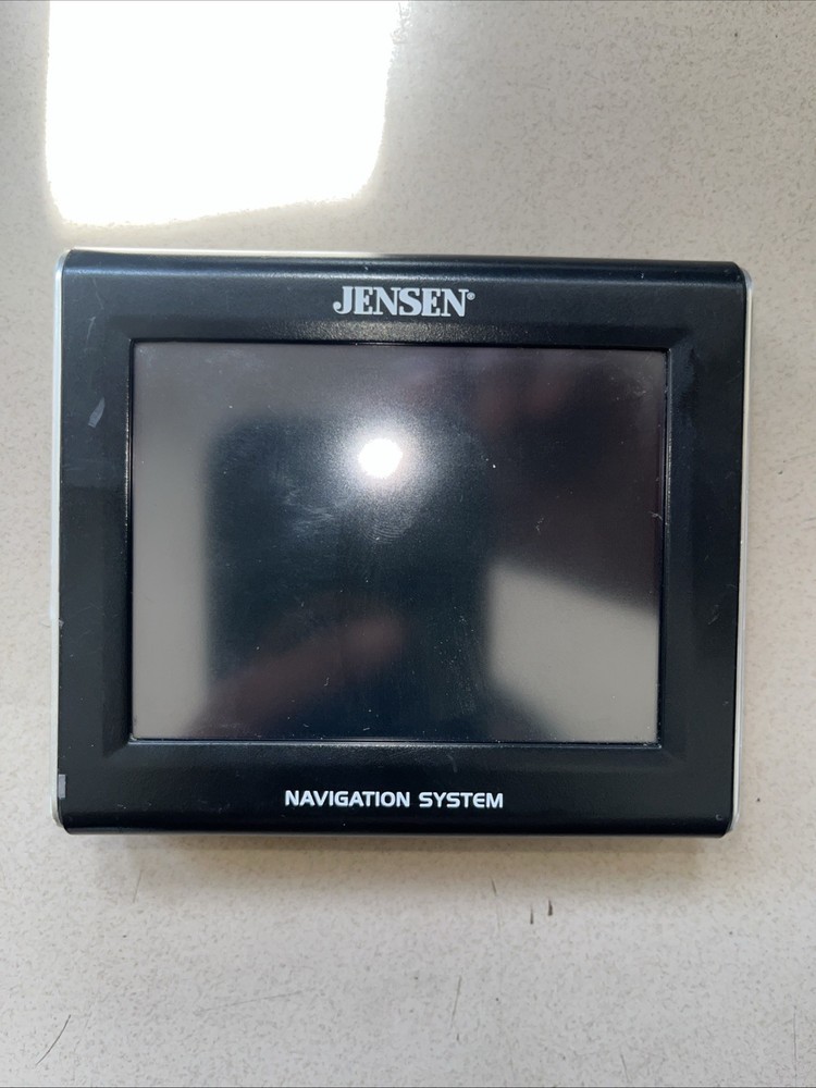 Jensen Touch & Go NVX225 GPS 3.5” Touch US & Canada Maps (Untested) As Is