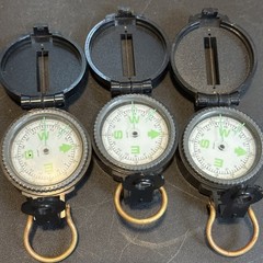 Engineer Directional Sighting Compass Lot Cosplay Steampunk Props