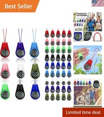 Compass for Kids Hiking and Survival Small Mini Pocket Compasses Keychain Lan…